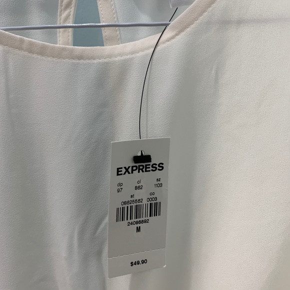 Express Peplum top. NWT - Picture 2 of 3